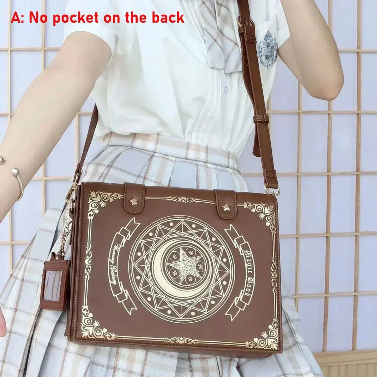 Gothic Square Black Shoulder Bag Luxury Designer Handbags Messenger Tote Bags Women