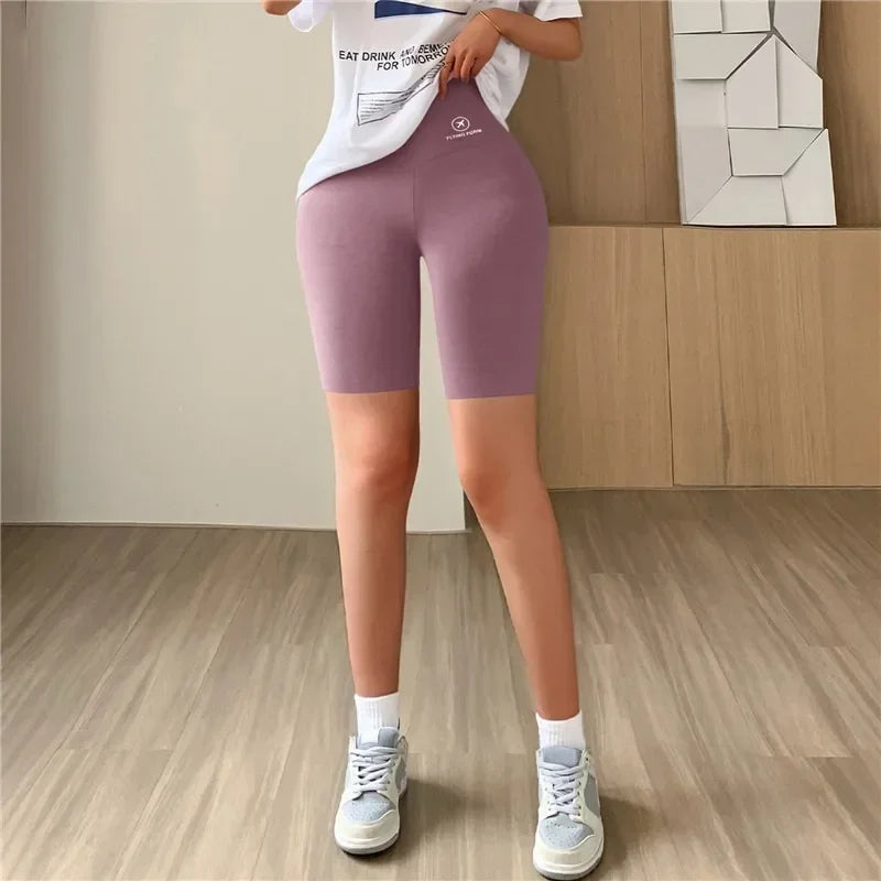 Seamless Women Sports Shorts High Waist Fitness Jogging Body Shaping Boxers Push Up Scrunch Butt Biker Slim Underwear