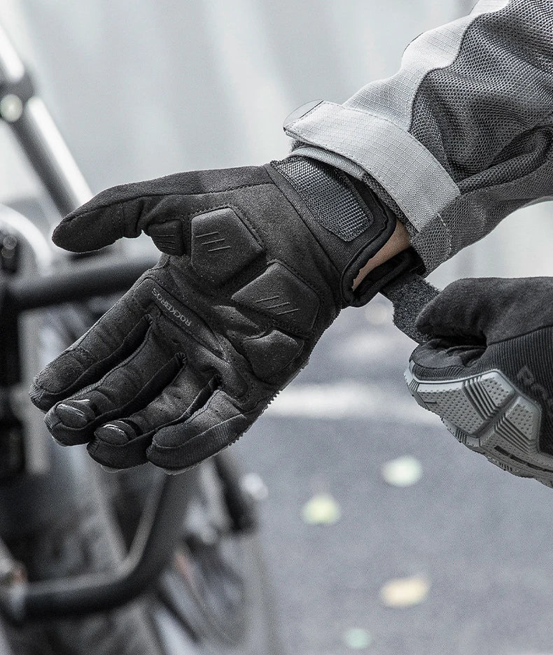 Cycling Gloves Tactical Gloves Thickened Pad Shockproof Breathable GEL Bike Motorcycle Winter Warmer Full Finger