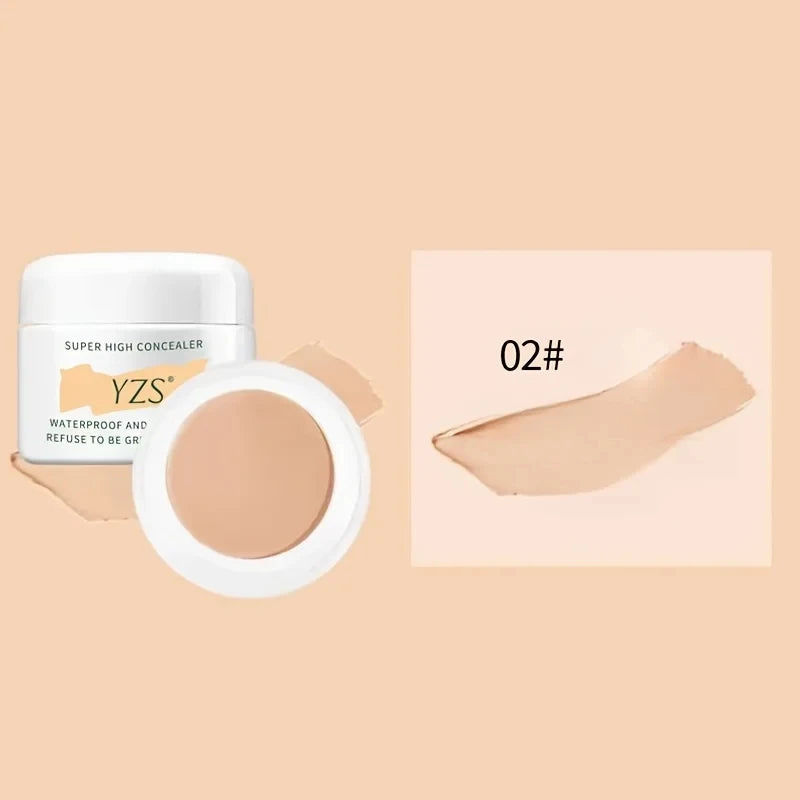 High Definition Concealer Waterproof Full Coverage Concealer For Tattoos Scars Naked beige Natural color