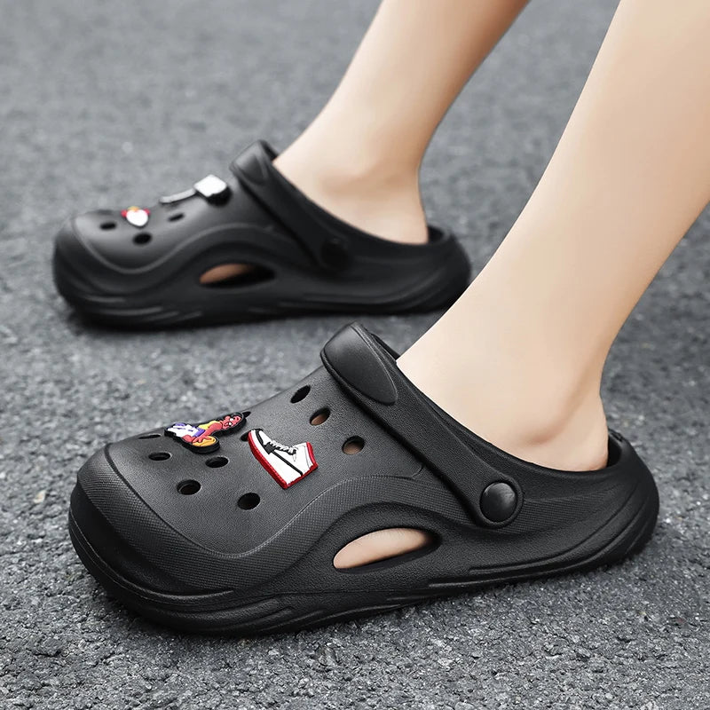 Boys summer garden shoes non-slip indoor soft soled beach sandals