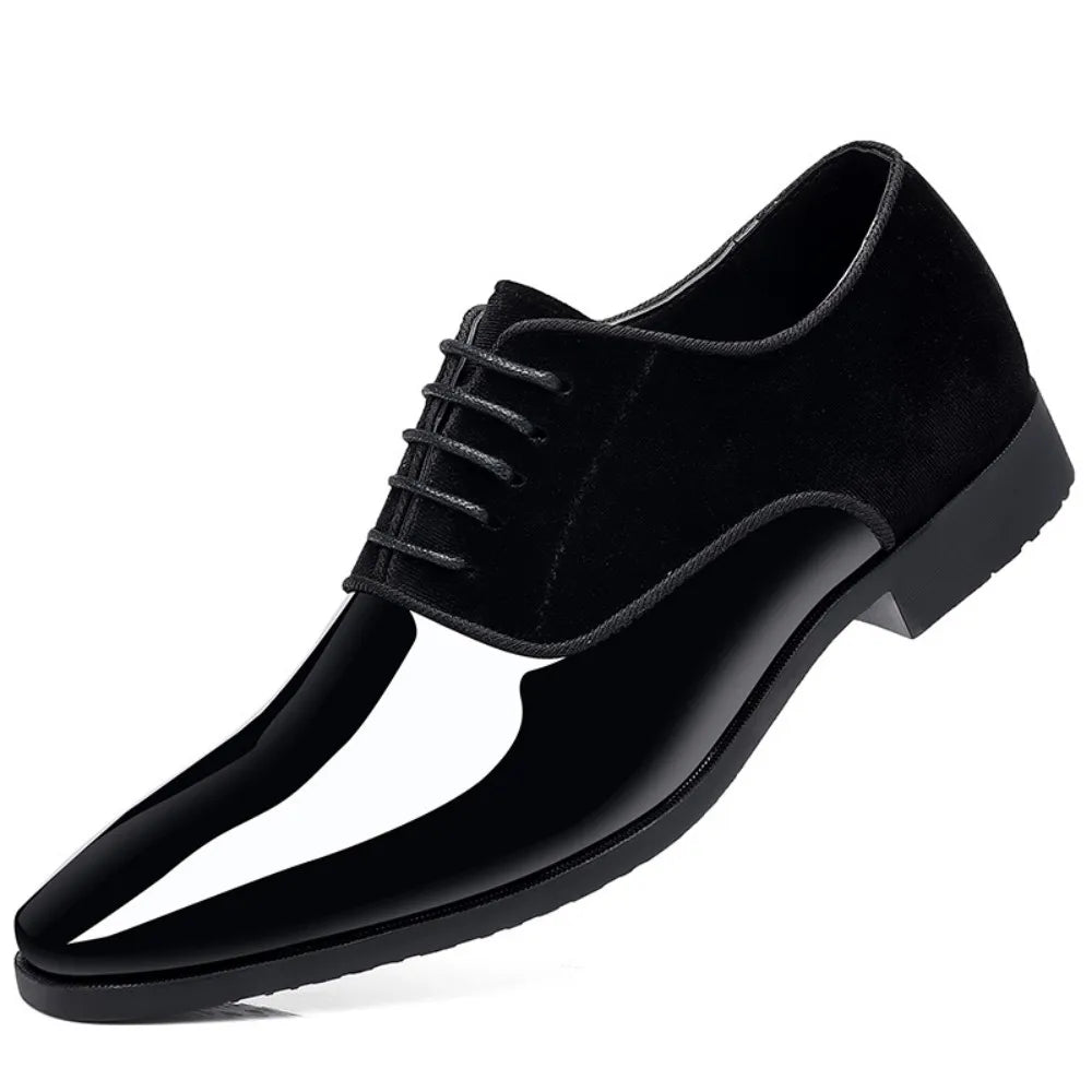 Men's Oxford Shoes Lace up Formal High Gloss Low Top Square Toe Suit Tuxedo Dress black / 6.5 / United States black / 6 / United States black / 8 / United States black / 6.5 / United States-black / 6 / United States-black / 8 / United States-black / 7 / United States-black / 9.5 / United States-black / 8.5 / United States-black / 11 / United States-black / 10 / United States-black / 13 / United States-black / 12 / United States-black / 14 / United States-