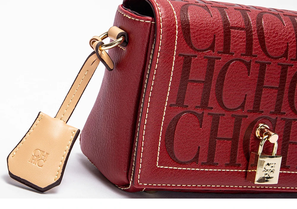 Fashionable Classic Light Luxury Design Exquisite Craftsmanship Women's New Shoulder Bag Letter PU Material Crossbody Bag