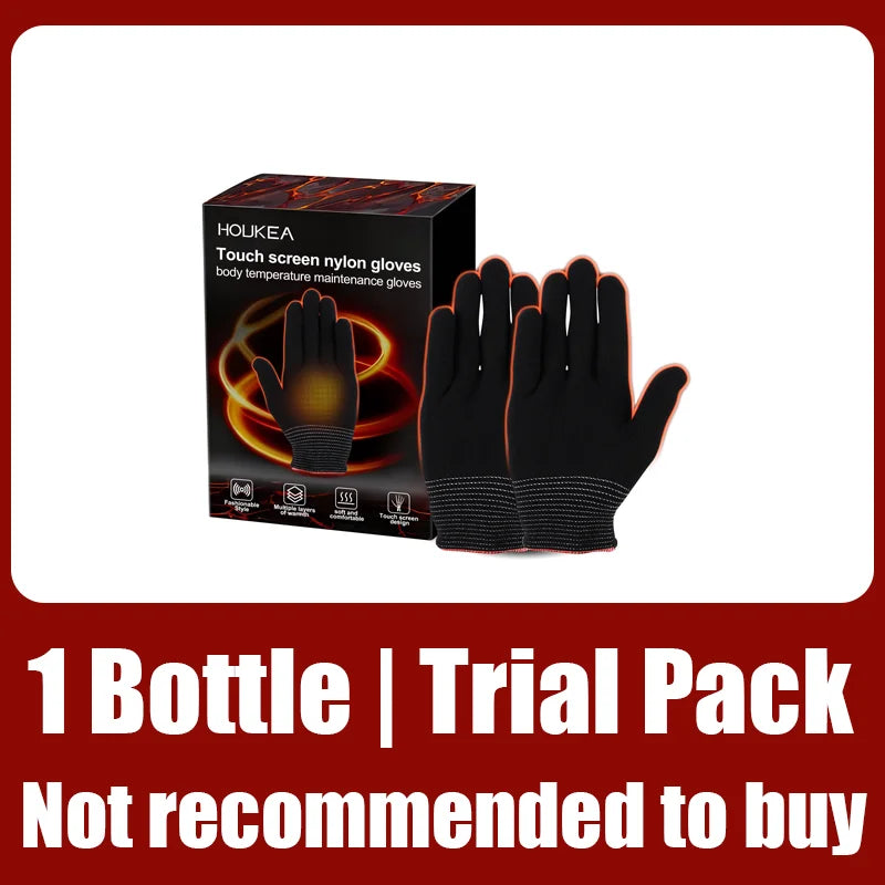 Nylon Gloves Winter Outdoor Sports Skiing Cold Hand Care Massage Heating Warm Gloves