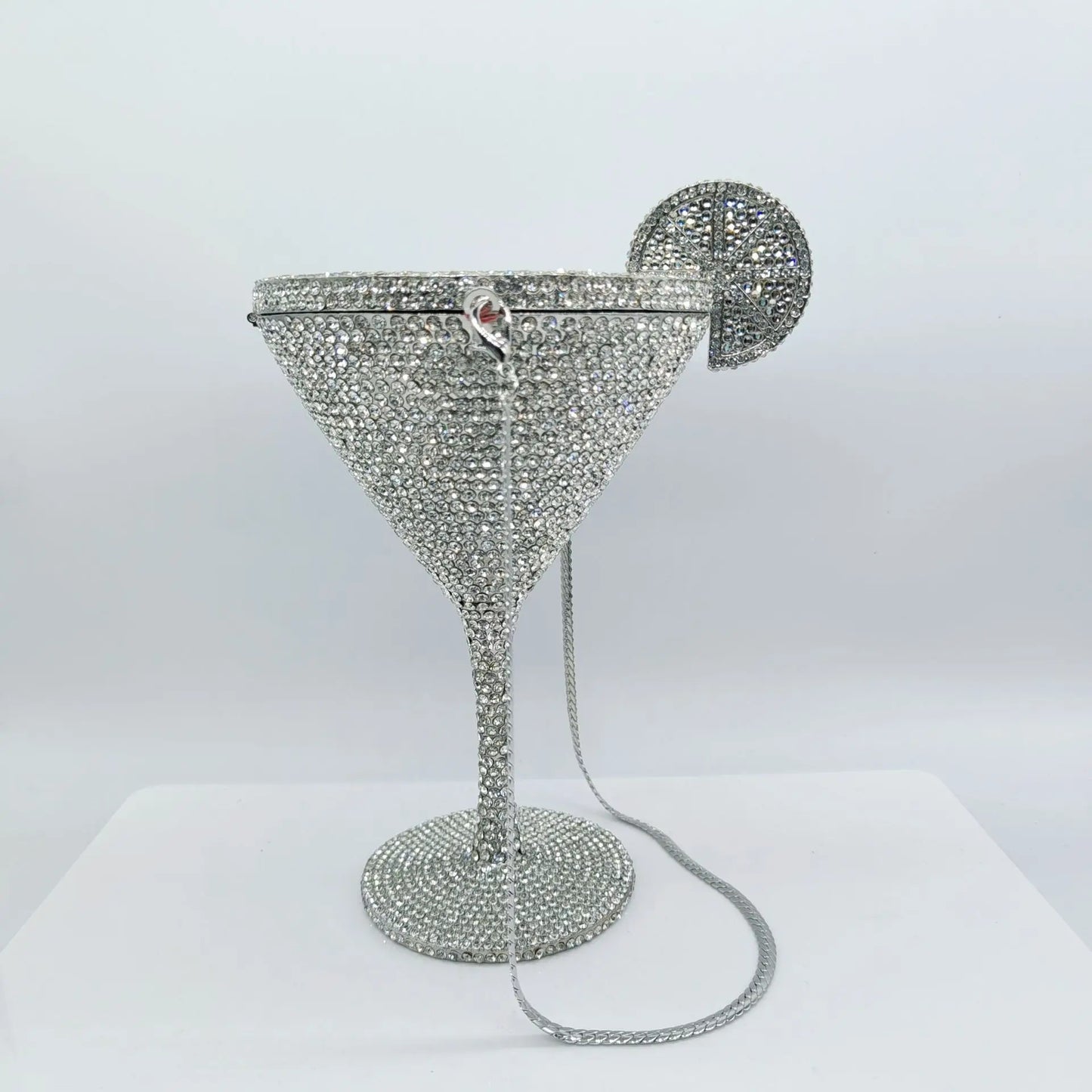Jewels Martini purse Diamond Evening Purses Crystals Bridal Handbag Dinner Purses Rhinestone Party Clutch Bags