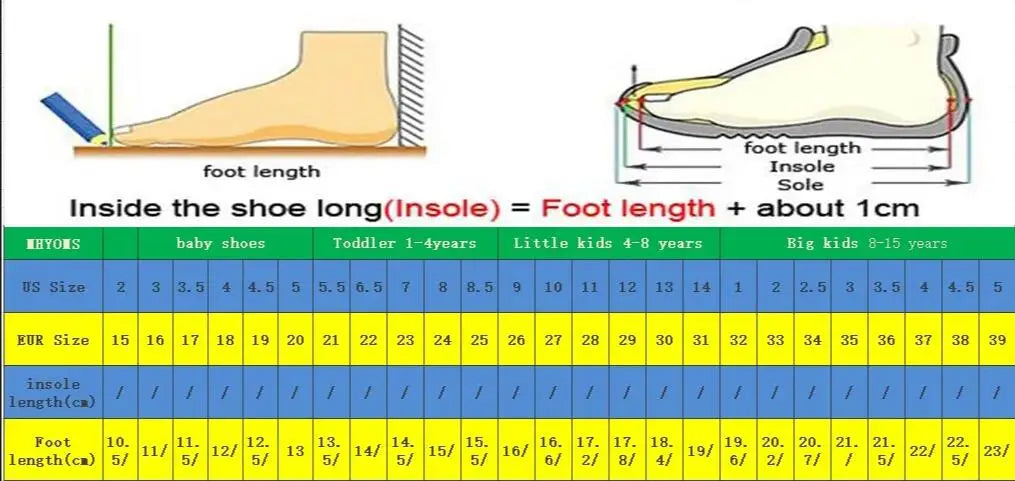 Casual Shoes for Kids Boys Girls Soft Bottom Non-slip Fashion Walking Shoes Children