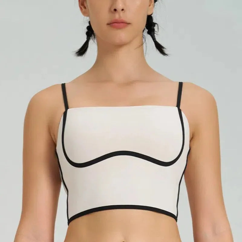 1/2PCS Yoga Set for Women Tennis Outfits Sports Bra Badminton Skirts Workout Sportswear Running Gym Wear Athletic Suits