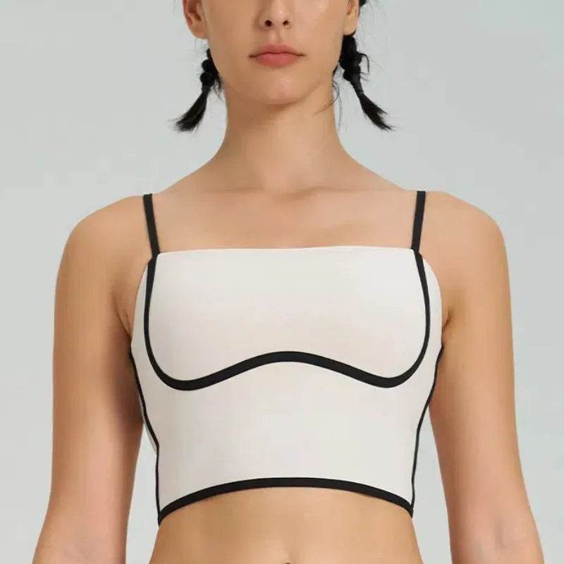 1/2PCS Yoga Set for Women Tennis Outfits Sports Bra Badminton Skirts Workout Sportswear Running Gym Wear Athletic Suits - Fashionqueene.com