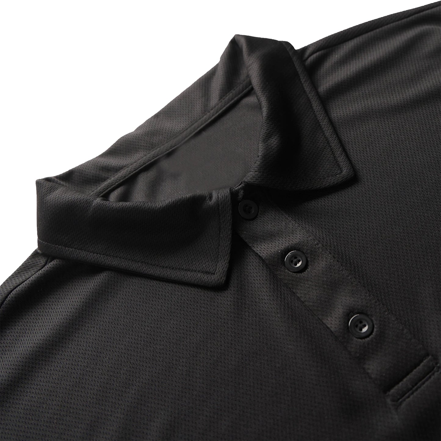 5-piece men's solid color short sleeved polo shirt breathable quick drying short sleeved top