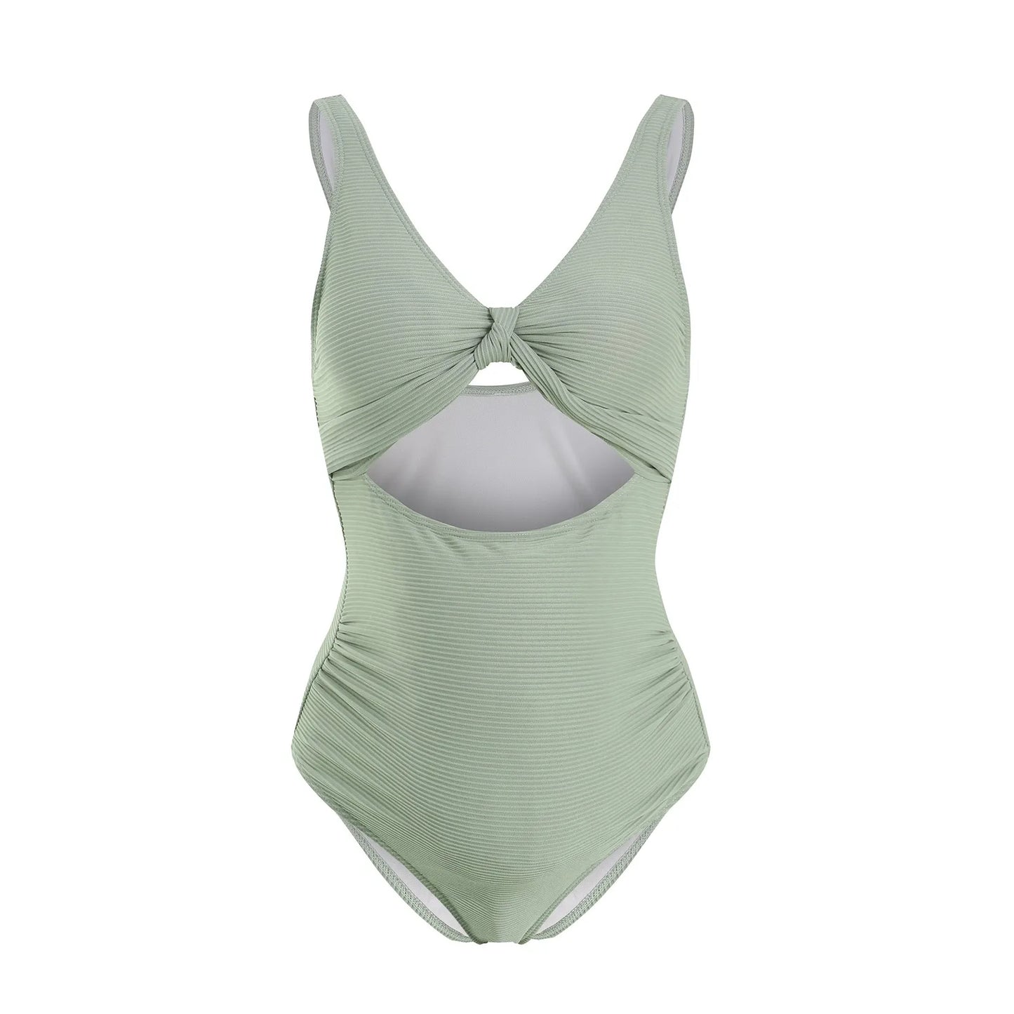 Pregnant Women's New Solid Color Split Swimsuit