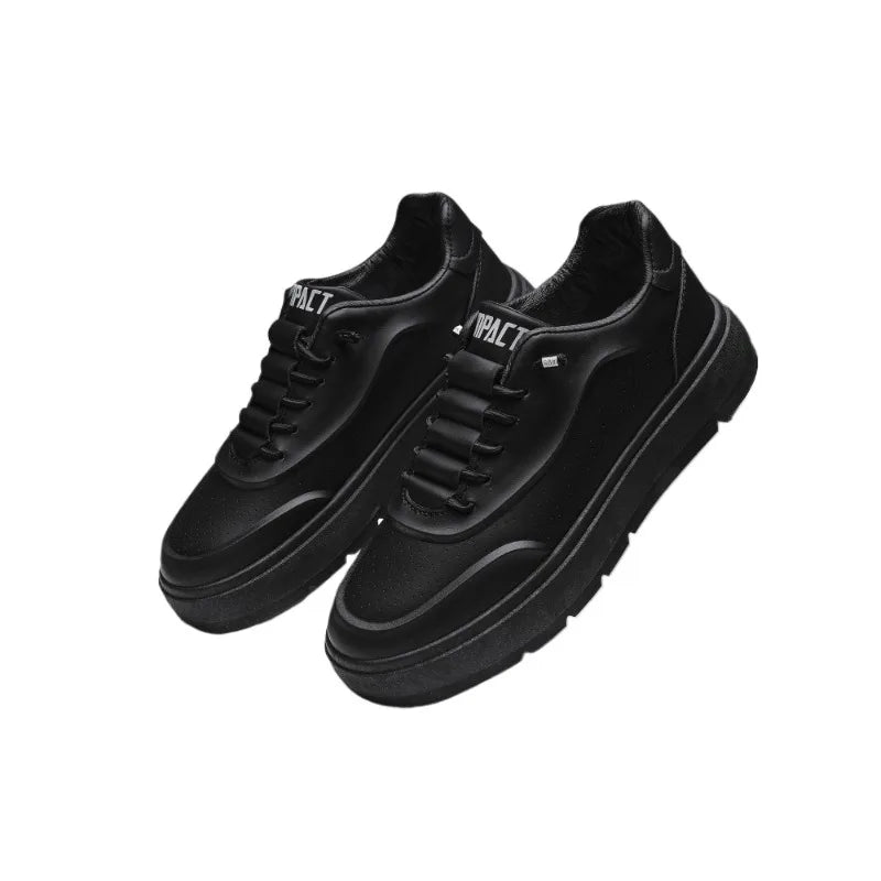 Men's Luxury Vulcanized Sneakers w/Breathable Design for Gym/Casual Wear & Street Style
