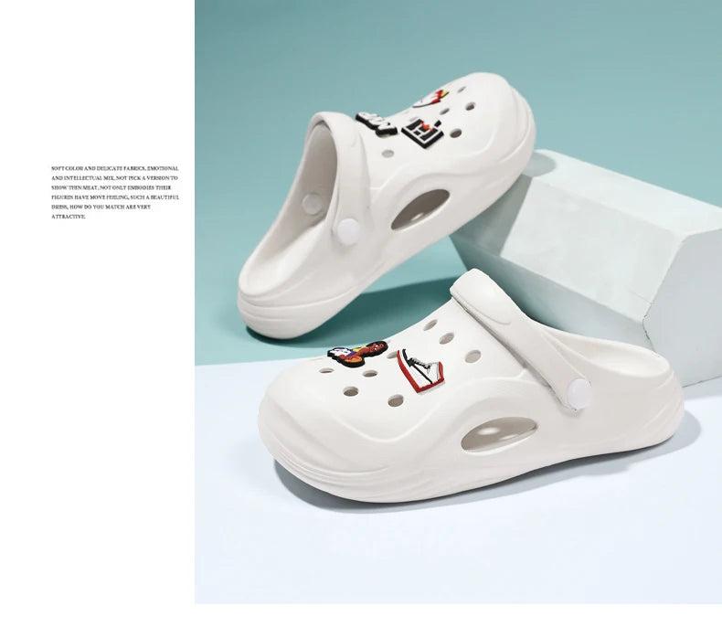 Boys summer garden shoes non-slip indoor soft soled beach sandals