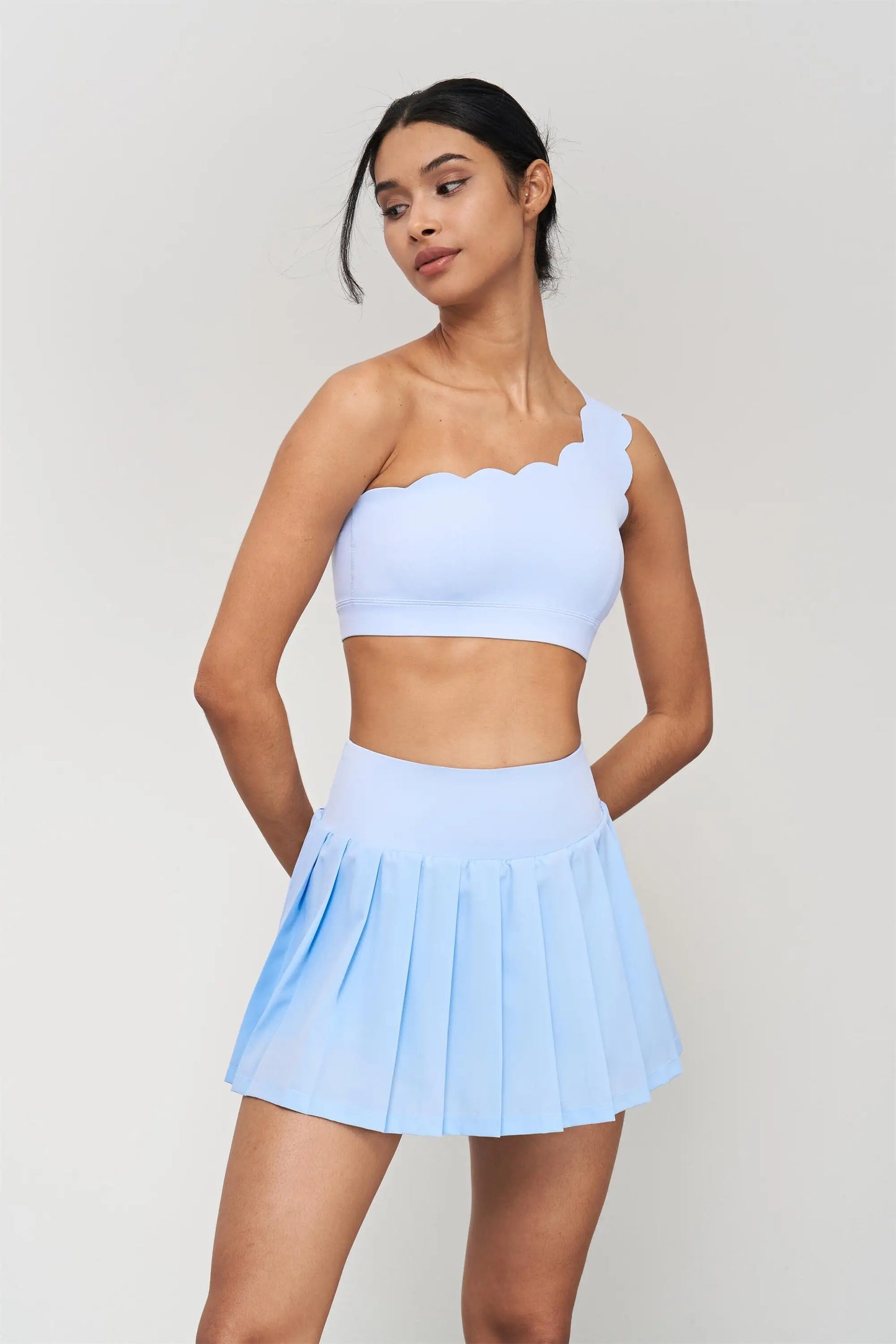 1/2/3Pcs Workout Sets Womens Seamless Gym Sportswear Shock-proof Sport Bra High Waist Yoga Pants Gym Leggings Tennis Skirt