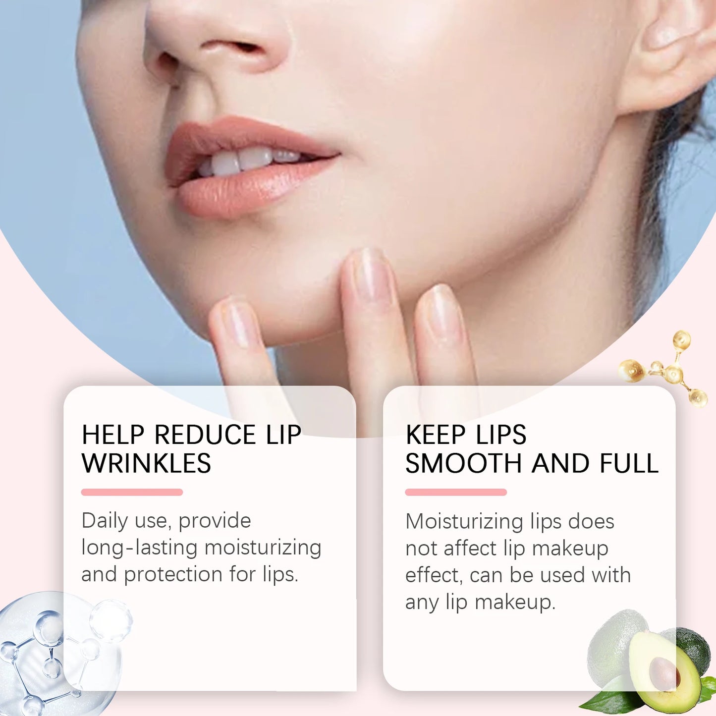 Moisturizing Lipstick Lip Glosses Waterproof Long-lasting Lip Tints Moisturizing Lip Balm 1 pcs / United States