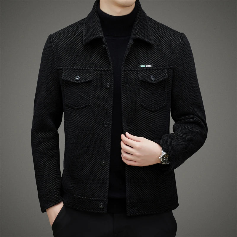 Casual Coat High Quality Lapel Trend Wear Top All
