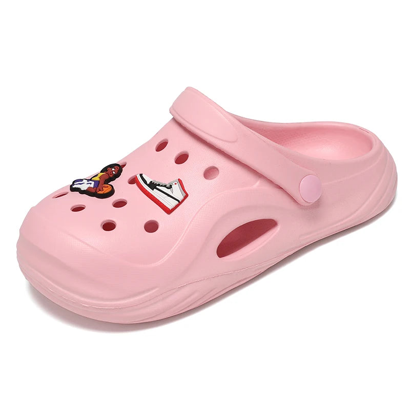 Boys summer garden shoes non-slip indoor soft soled beach sandals