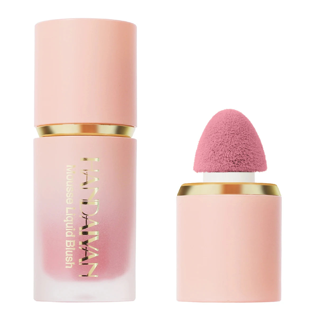 Handaiyan Matte Glitter Face Liquid Blusher Smooth Cheek Blush Highlighter Stick Rouge