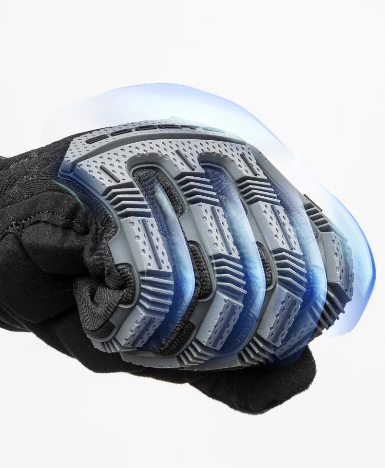 Cycling Gloves Tactical Gloves Thickened Pad Shockproof Breathable GEL Bike Motorcycle Winter Warmer Full Finger