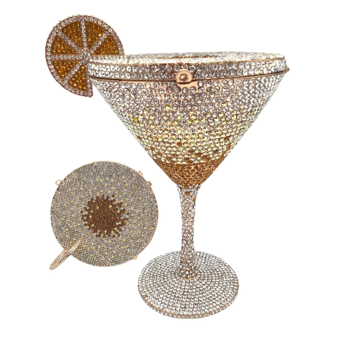 Jewels Martini purse Diamond Evening Purses Crystals Bridal Handbag Dinner Purses Rhinestone Party Clutch Bags 12