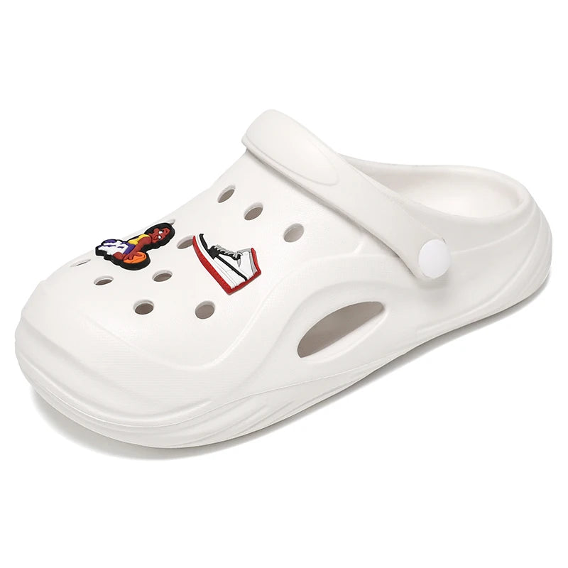 Boys summer garden shoes non-slip indoor soft soled beach sandals