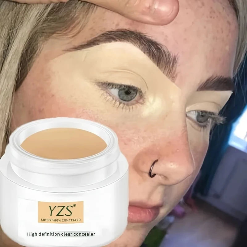 High Definition Concealer Waterproof Full Coverage Concealer For Tattoos Scars Naked beige Natural color