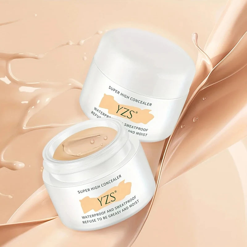 High Definition Concealer Waterproof Full Coverage Concealer For Tattoos Scars Naked beige Natural color