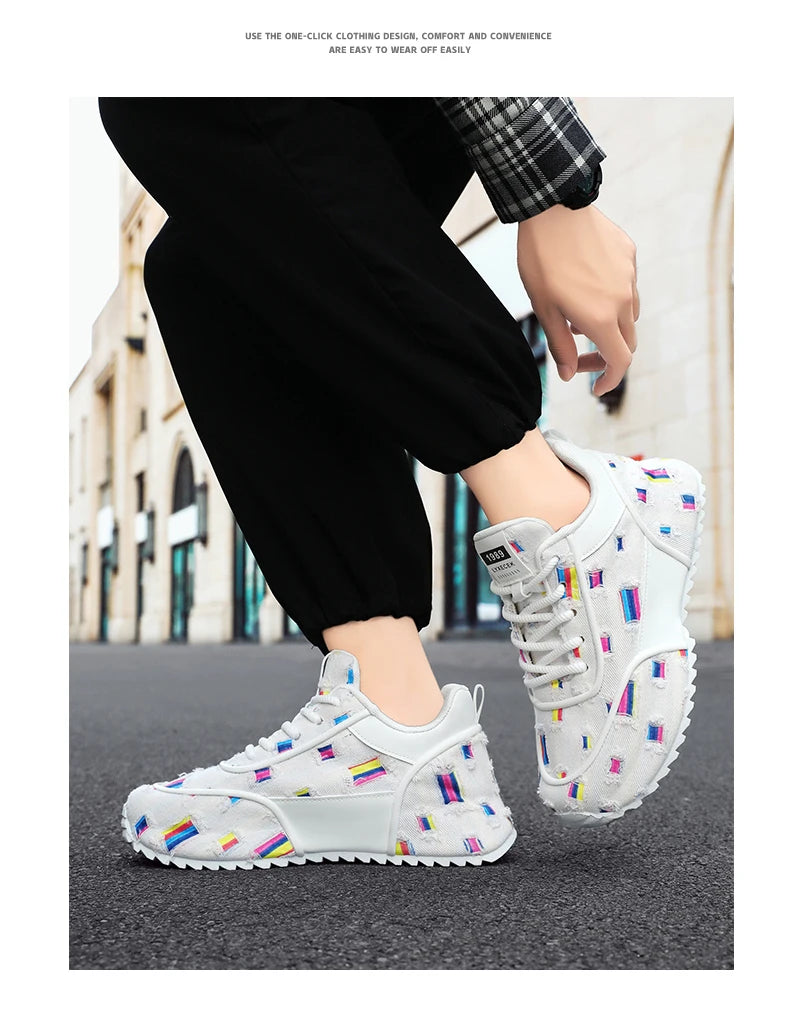 Men's casual, lightweight, breathable, comfortable, fashionable sports shoes