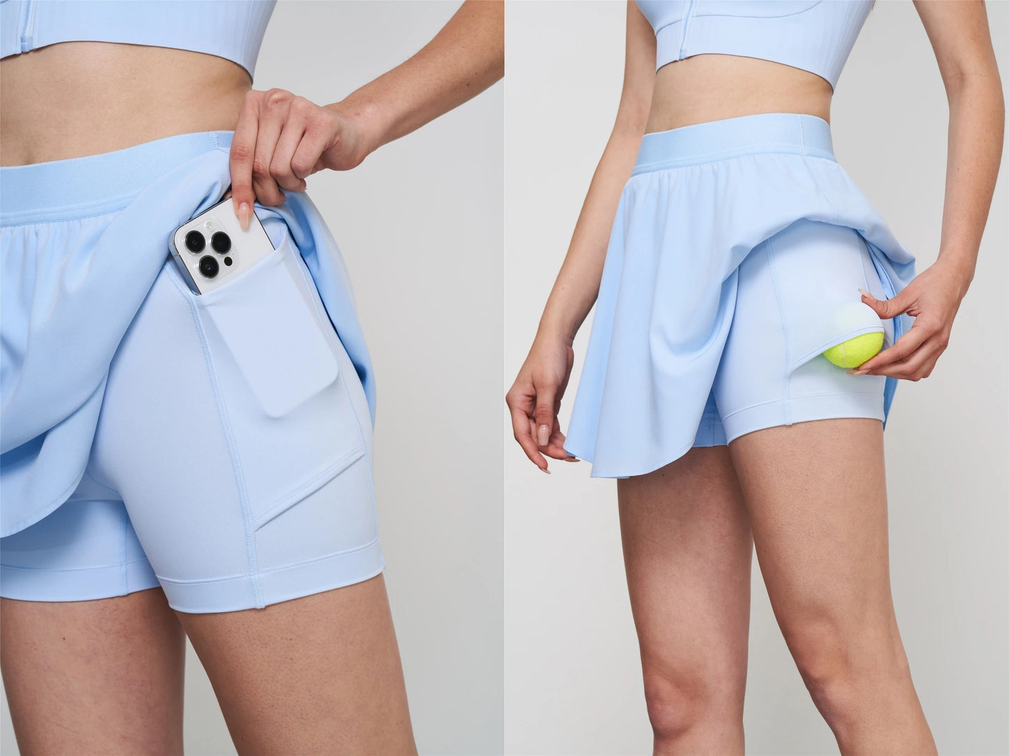 1/2/3Pcs Workout Sets Womens Seamless Gym Sportswear Shock-proof Sport Bra High Waist Yoga Pants Gym Leggings Tennis Skirt