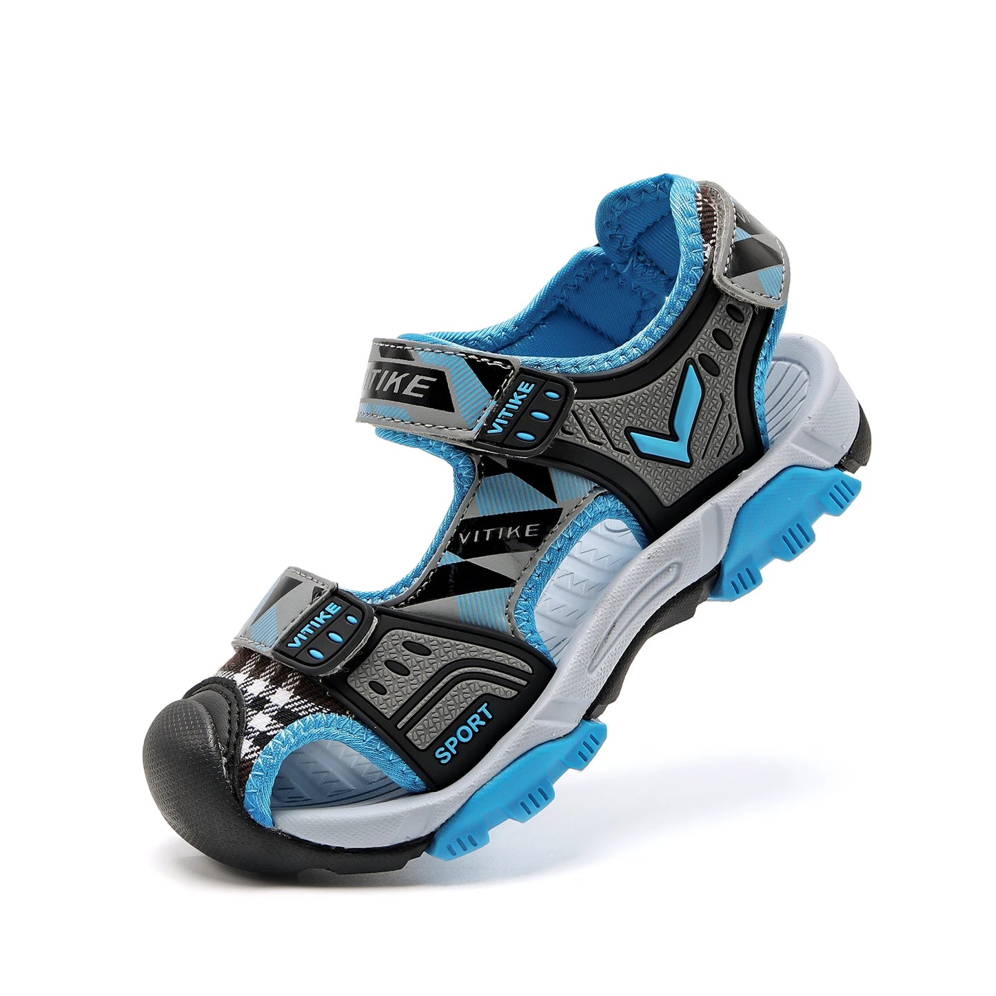 Kids Sports Sandal Outdoor Hiking Athletic Closed-Toe Beach Girls Summer Pool Shoes