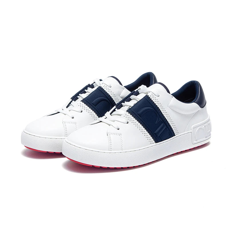 Women Casual Shoes White Flat Board Balance Technology Press Insole Comfort Sneakers
