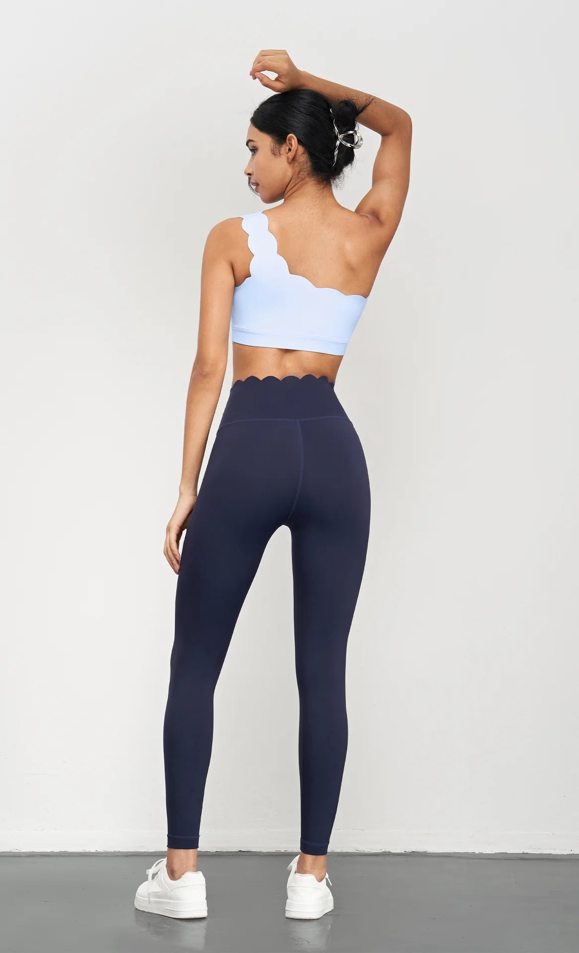 1/2/3Pcs Workout Sets Womens Seamless Gym Sportswear Shock-proof Sport Bra High Waist Yoga Pants Gym Leggings Tennis Skirt