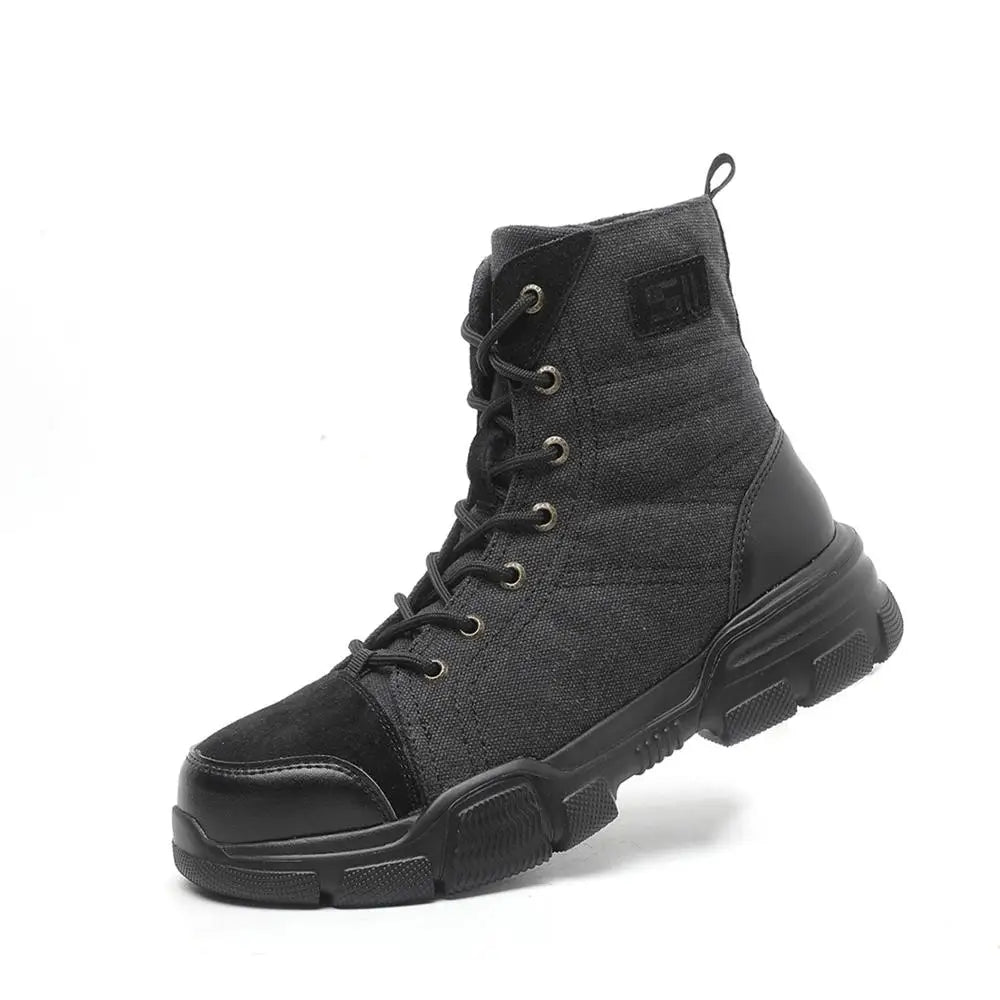 Steel Toe Boots for Men Work Boots Indestructible Work Safety 611 Khaki / 40 / United States 611 Khaki / 41 / United States