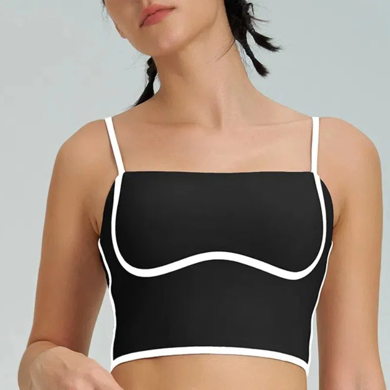1/2PCS Yoga Set for Women Tennis Outfits Sports Bra Badminton Skirts Workout Sportswear Running Gym Wear Athletic Suits