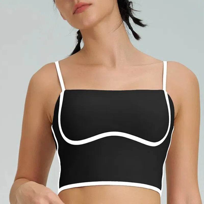 1/2PCS Yoga Set for Women Tennis Outfits Sports Bra Badminton Skirts Workout Sportswear Running Gym Wear Athletic Suits - Fashionqueene.com