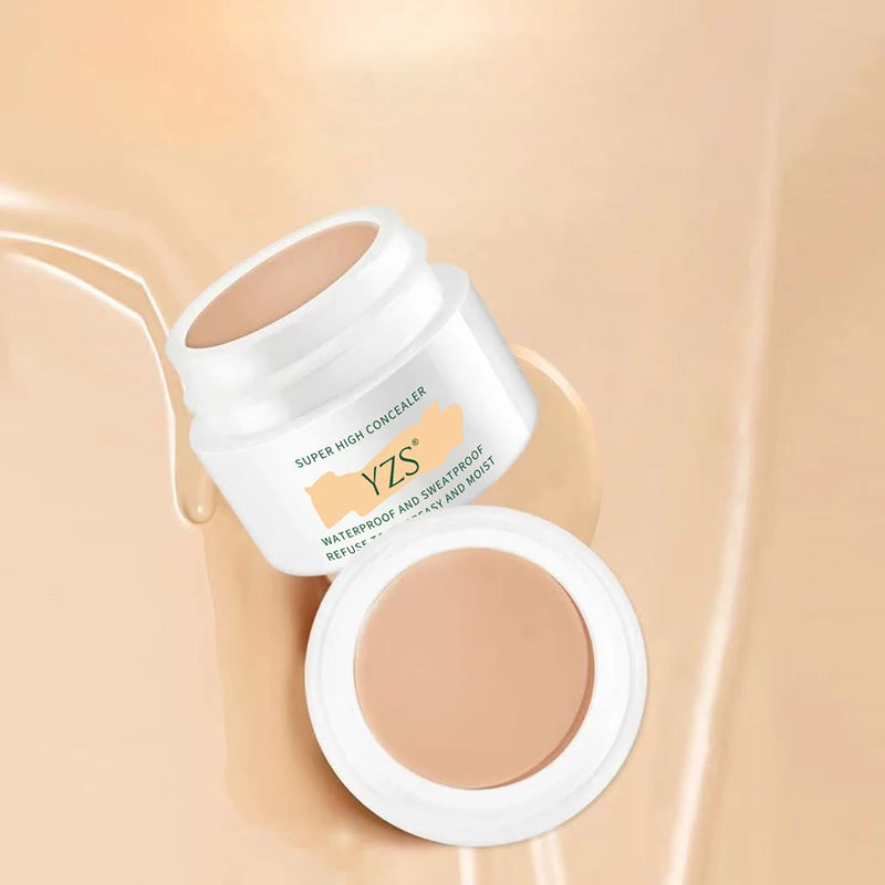 High Definition Concealer Waterproof Full Coverage Concealer For Tattoos Scars Naked beige Natural color