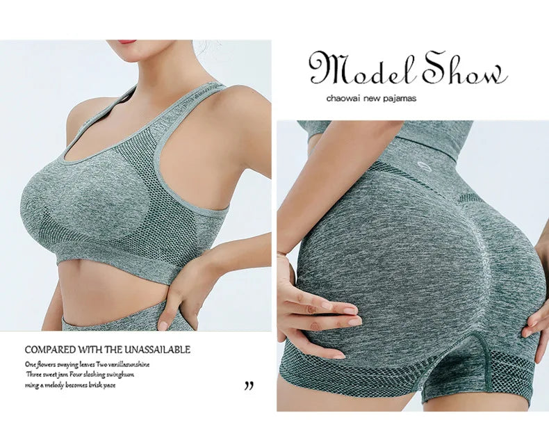 Women Sports Bra Top Push Up Fitness Yoga Bra Underwear Sport Tops For Women Breathable