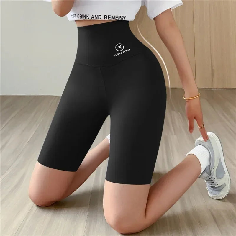 Seamless Women Sports Shorts High Waist Fitness Jogging Body Shaping Boxers Push Up Scrunch Butt Biker Slim Underwear