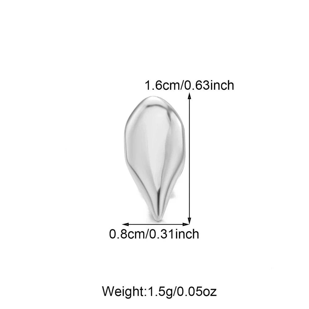 1PCS Hip Hop Single Teeth Grillz For Men Women Gold Silver Color Copper Grillz - Fashionqueene.com