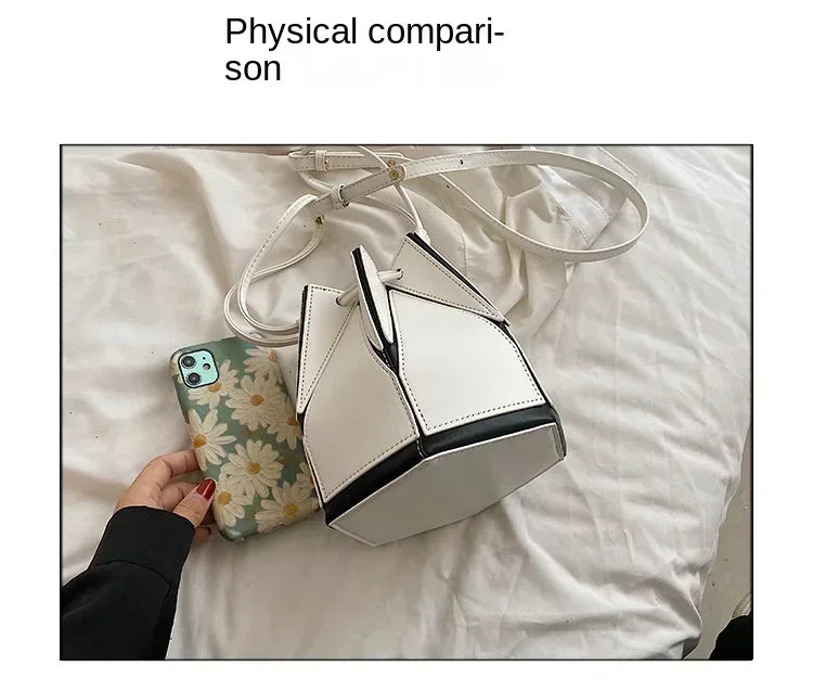 Women's Foldable Bag Multifunctional Messenger Bag Portable Bag High Quality