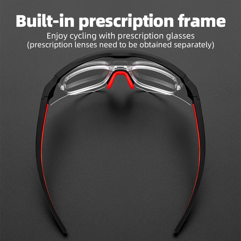 Photochromic Polarized Lens Bike Glasses UV400 Protection Eyewear Sunglasses MTB Road Bicycle Goggles