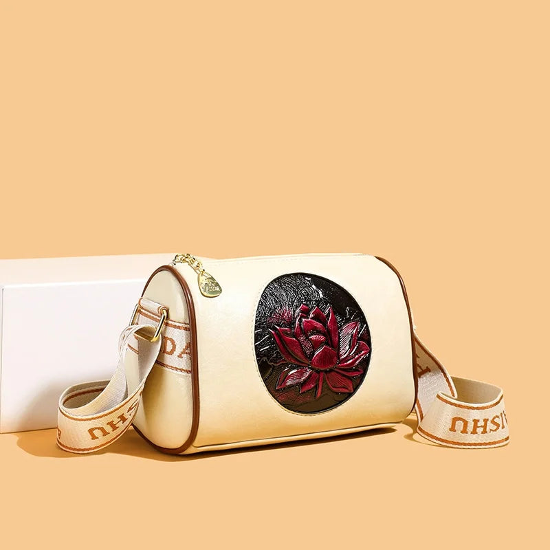 Casual Women Handbag Soft Leather Shoulder Crossbody Bags for Ladies Messenger Tote Bag