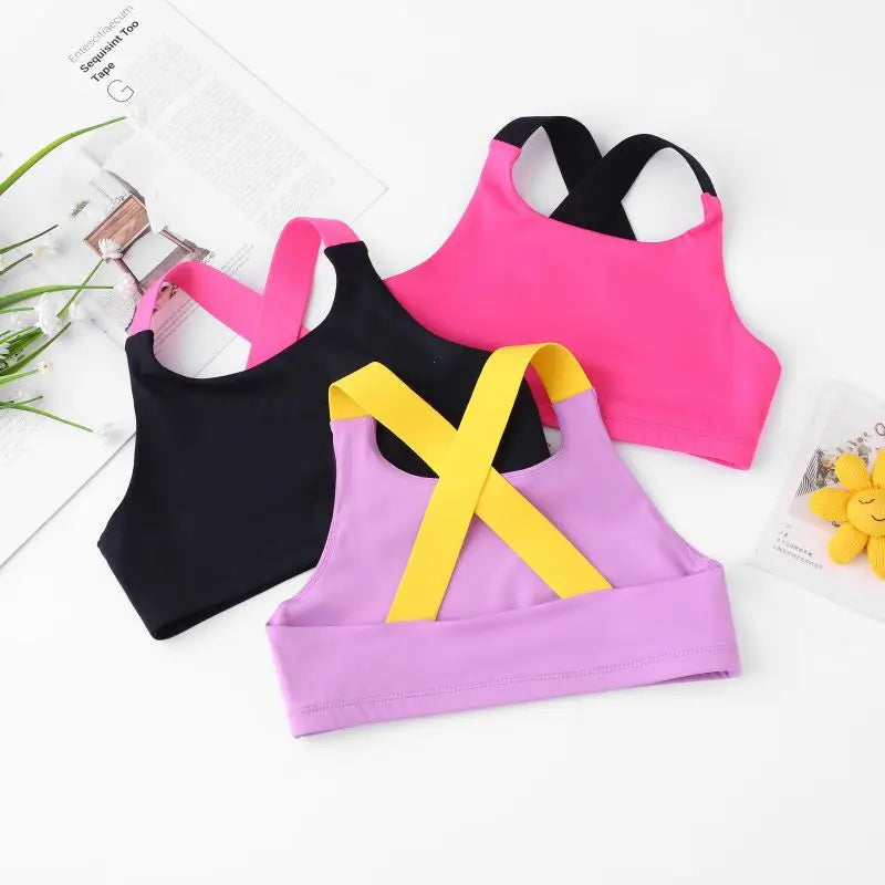 3pcs Training Children Girl Bra Underwear Puberty Girls Children Tops Solid Kids 3pcs / United States / 12-13Y 3pcs / United States / 10-11Y 3pcs / United States / 8-9Y 3pcs / United States / 12-13Y-3pcs / United States / 10-11Y-3pcs / United States / 8-9Y-3pcs / United States / 6-7Y-3pcs / United States / 5Y-