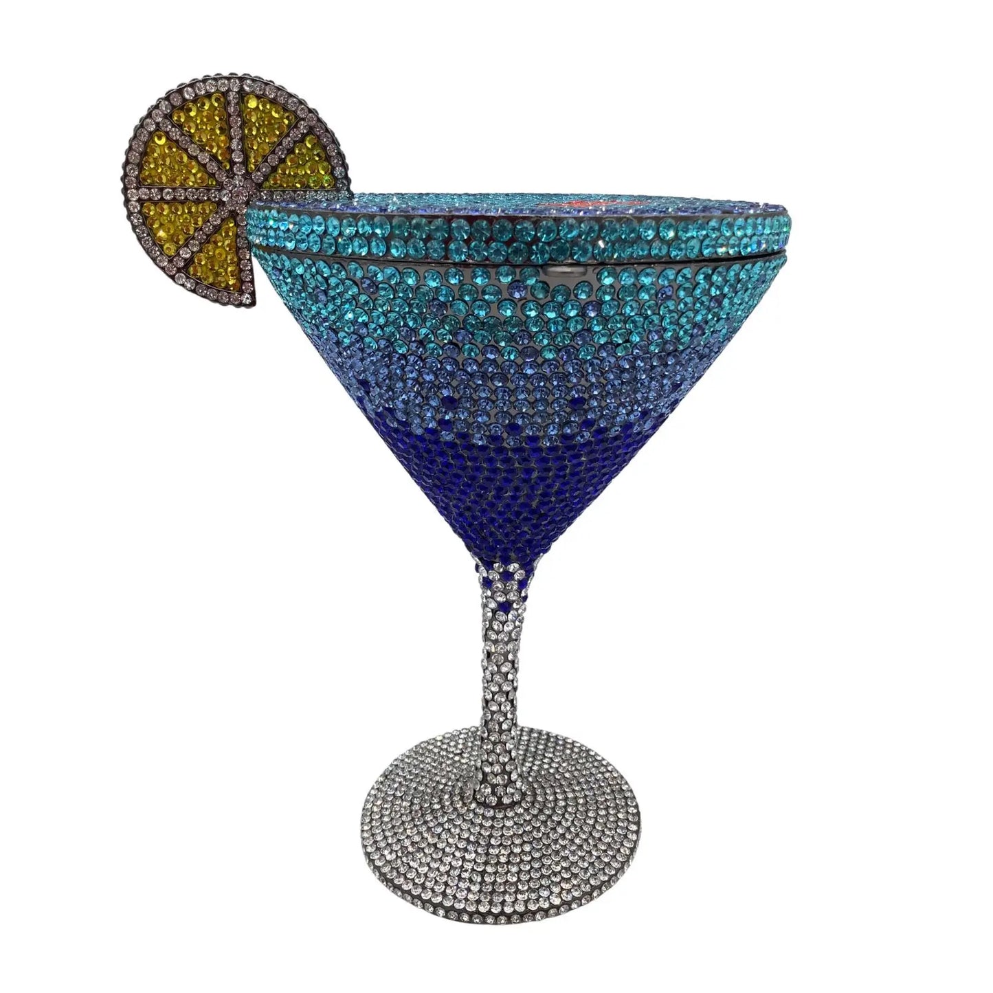 Jewels Martini purse Diamond Evening Purses Crystals Bridal Handbag Dinner Purses Rhinestone Party Clutch Bags 2