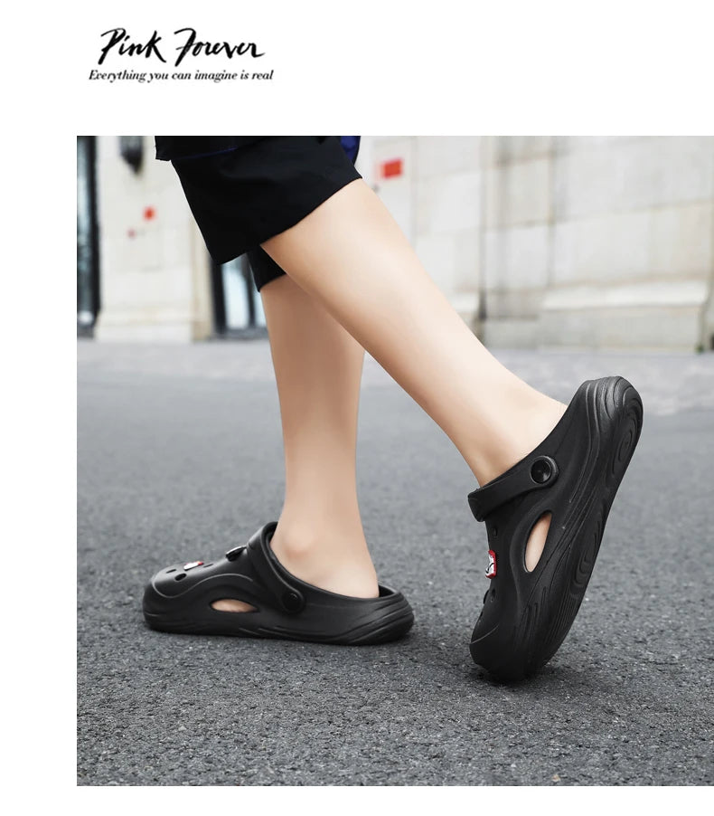 Boys summer garden shoes non-slip indoor soft soled beach sandals