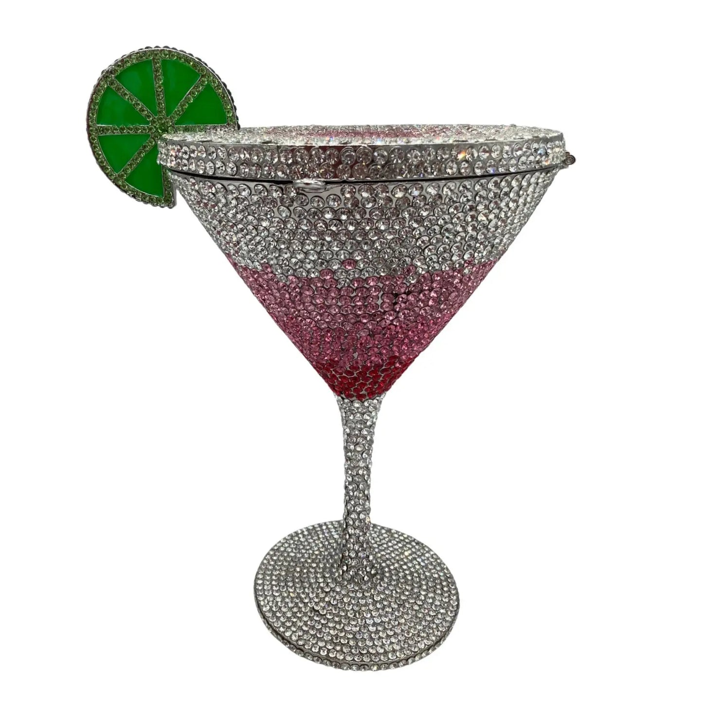 Jewels Martini purse Diamond Evening Purses Crystals Bridal Handbag Dinner Purses Rhinestone Party Clutch Bags