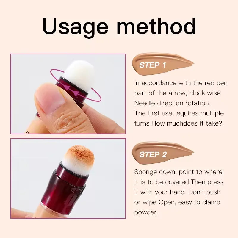 Sponge Head Concealer For Dark Circles Tears Freckles Dark Circles High-end Makeup