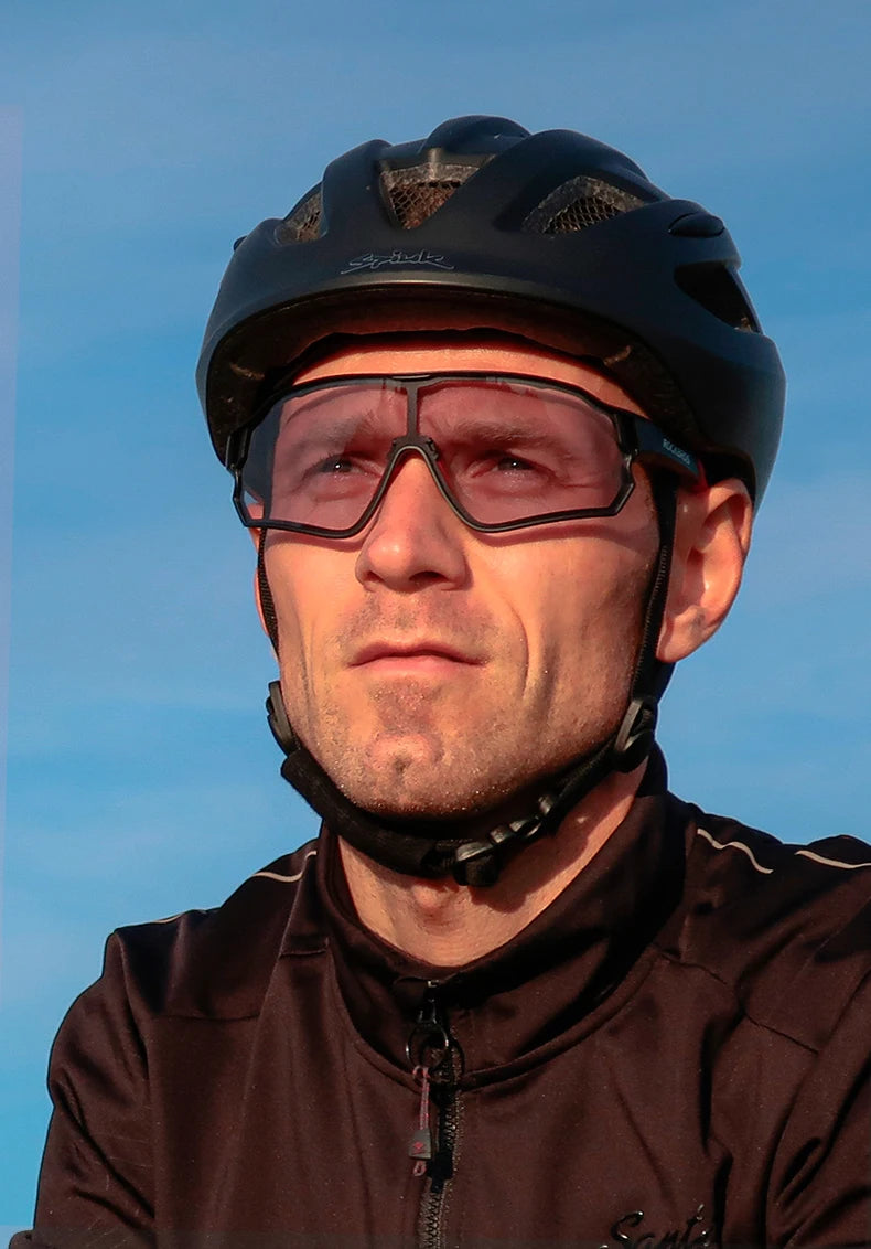 Photochromic Polarized Lens Bike Glasses UV400 Protection Eyewear Sunglasses MTB Road Bicycle Goggles