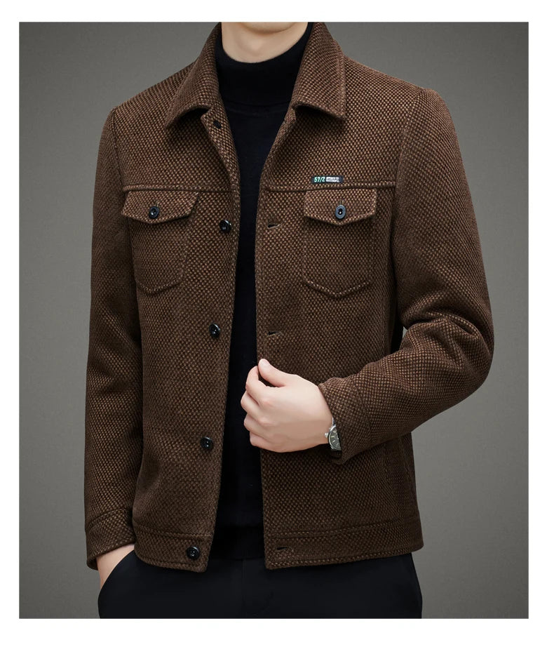 Casual Coat High Quality Lapel Trend Wear Top All