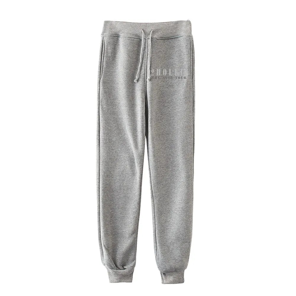 2hollis The Star Tour 2025 Merch SWEATPANTS pop print Unisex Casual Street Clothing