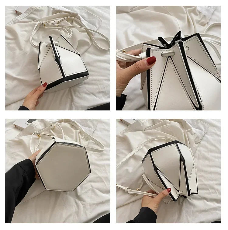 Women's Foldable Bag Multifunctional Messenger Bag Portable Bag High Quality